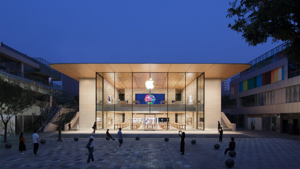 Apple abre en Pekín su tienda más grande de Asia
