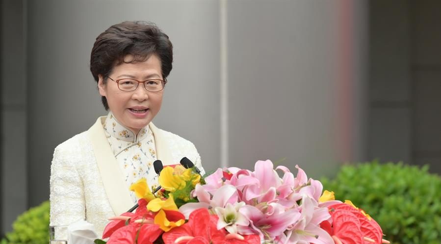 Jefa de Gobierno de Hong Kong sancionada por socavar su autonomía de EEUU