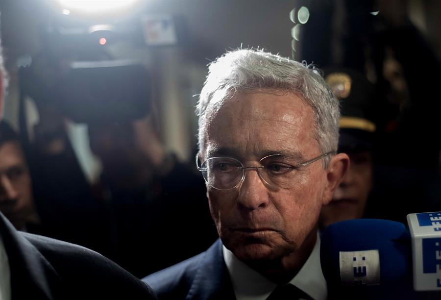 Fiscalía deniega petición de libertad de expresidente Alvaro Uribe