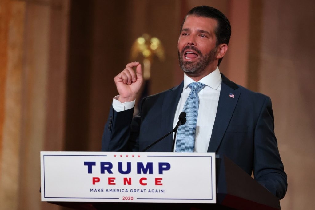 Conoce la frase de Donald Trump Jr. que encendió las redes