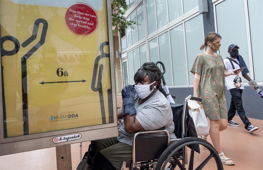 Florida alcanza el medio millón de casos de COVID-19
