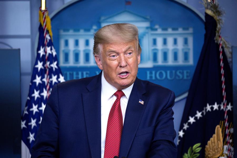 Pese a la COVID-19, Trump inicia su campaña en Kissimmee