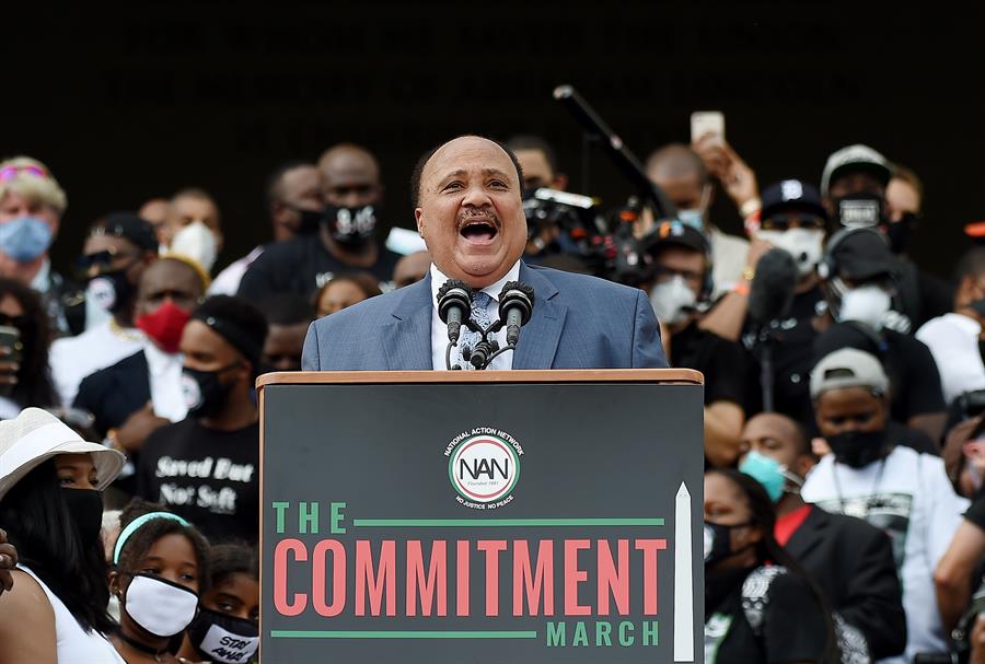 ¿Iremos al caos o a la comunidad?, preguntó Martin Luther King III
