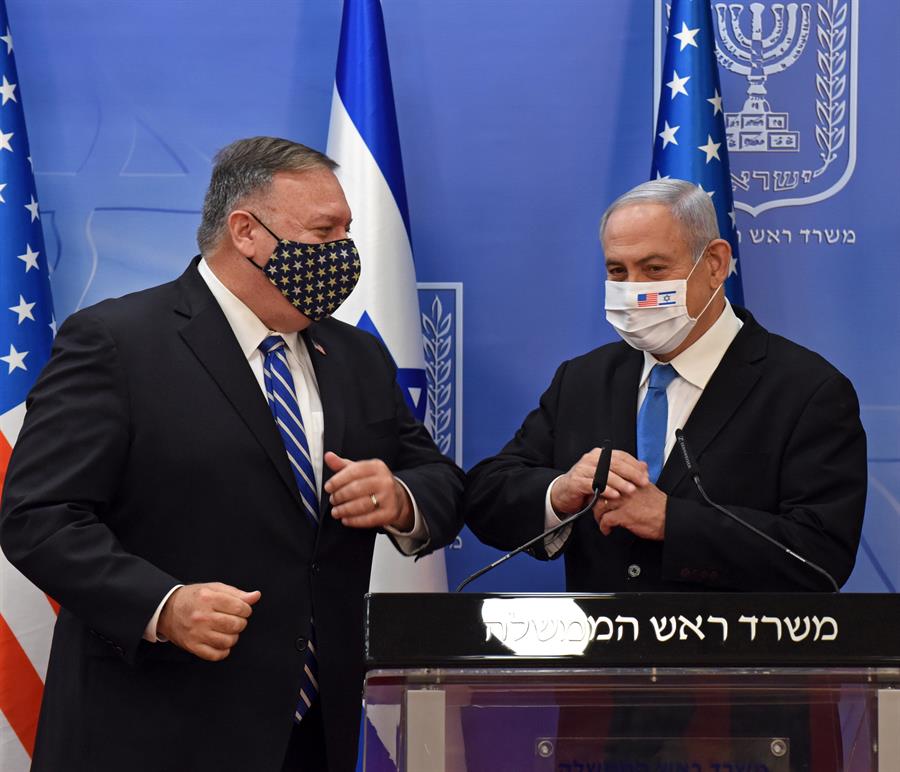 Mike Pompeo espera que más países árabes trabajen con Israel