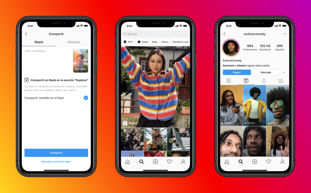 Instagram apuesta a Reels para competir con TikTok