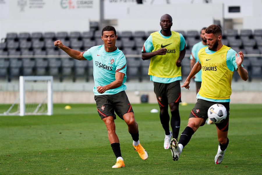 Cristiano Ronaldo pierde entrenamiento por una infección
