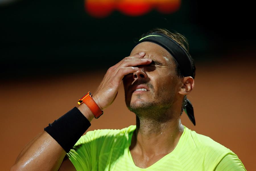 Nadal cayó ante Schwartzman en los cuartos de final de Roma
