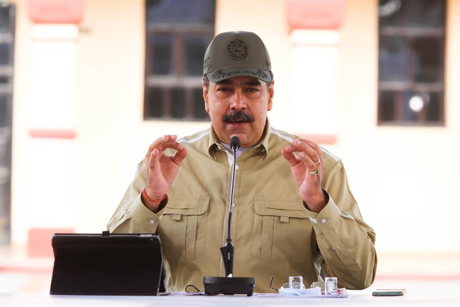 Maduro acusó a Pompeo de llamar a la región "a una guerra contra Venezuela"