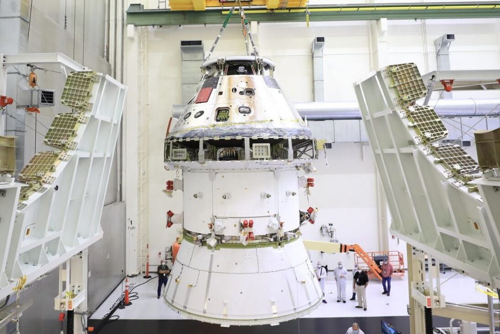 Te presentamos a Orion, la primera nave integrada que viajará a la Luna en 2021