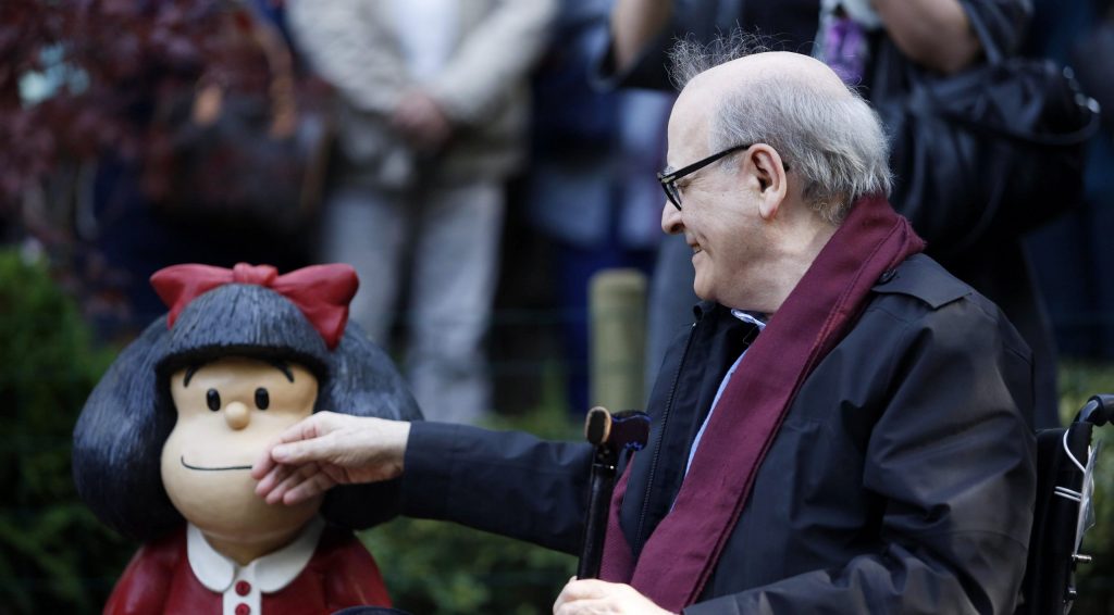 "Paren el mundo, que me quiero bajar". Murió el autor de Mafalda, el inigualable Quino