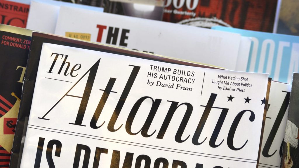 Trump califica de "vergüenza" el artículo de The Atlantic