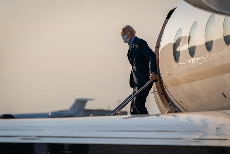 Pirómano climático: así calificó Biden a Trump