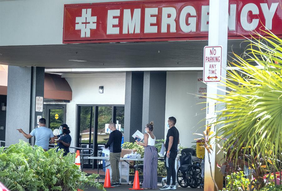 Importante caída del número de muertos por COVID-19 en Florida
