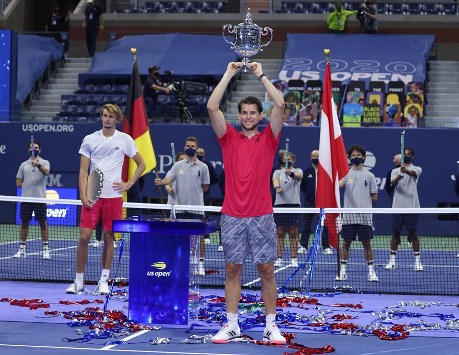 Modelo a seguir: Thiem elogió medidas anti COVID-19 del US Open