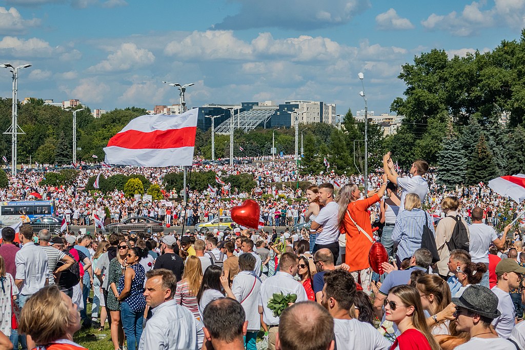 Más de un centenar de detenidos en una marcha opositora en Minsk