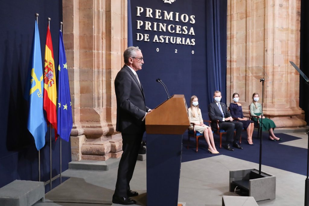 Pandemia, emoción y solidaridad marcaron los Premios Princesa de Asturias