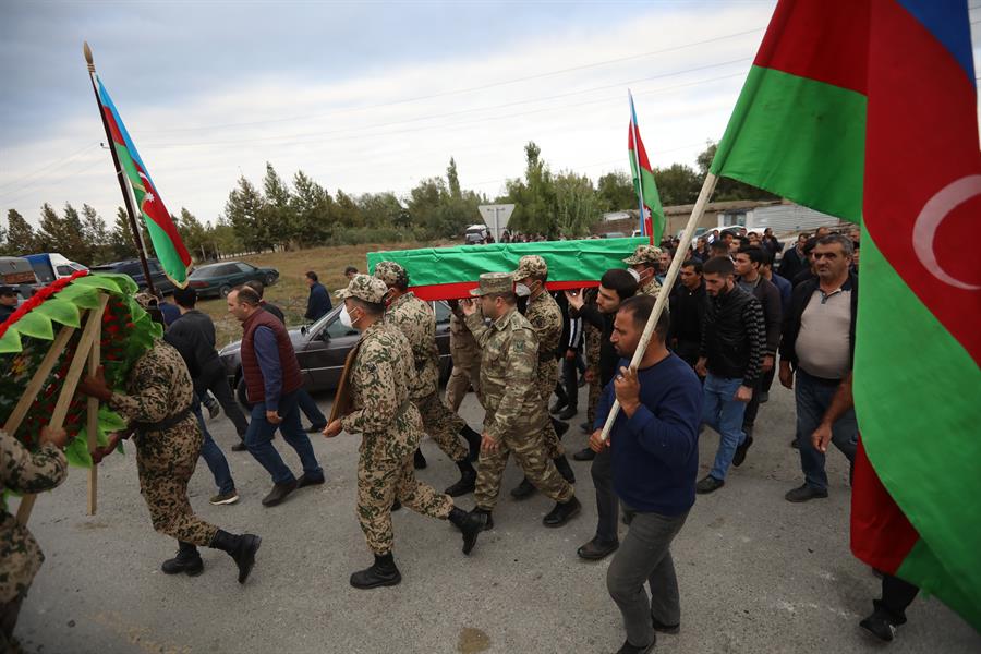 Los combates en Nagorno Karabaj se intensificaron