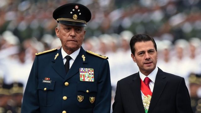 EEUU niega libertad bajo fianza al exministro mexicano Salvador Cienfuegos