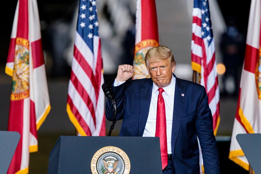 Este sábado, Trump emitirá su voto anticipado en Florida