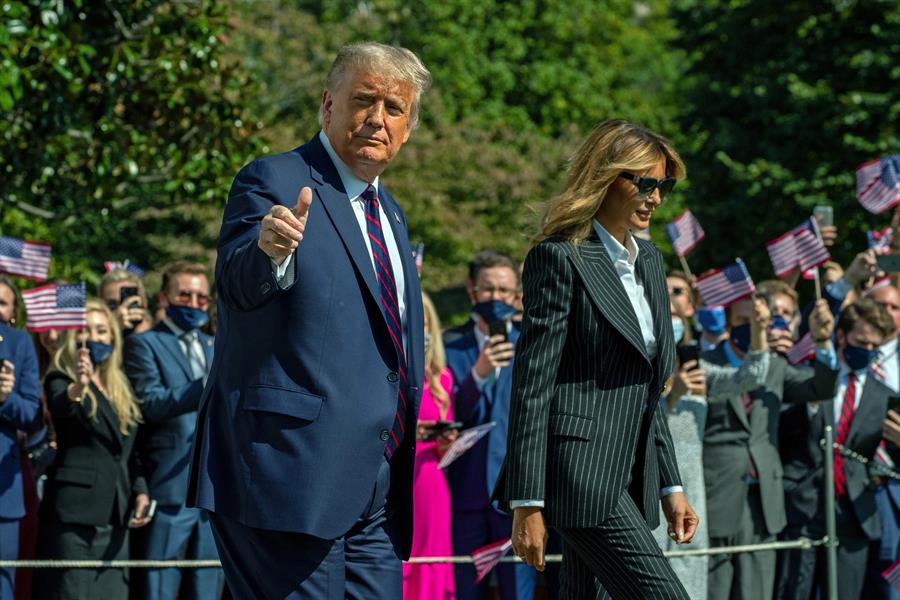 Conoce cuál fue el tratamiento experimental que recibió Trump