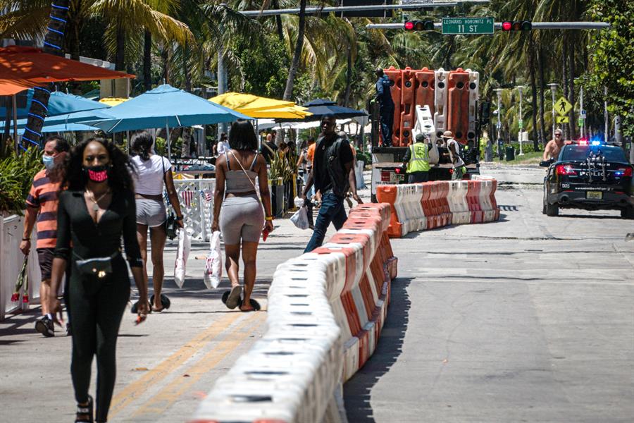 Florida registró la cifra más alta de casos de COVID-19 en lo que va de octubre