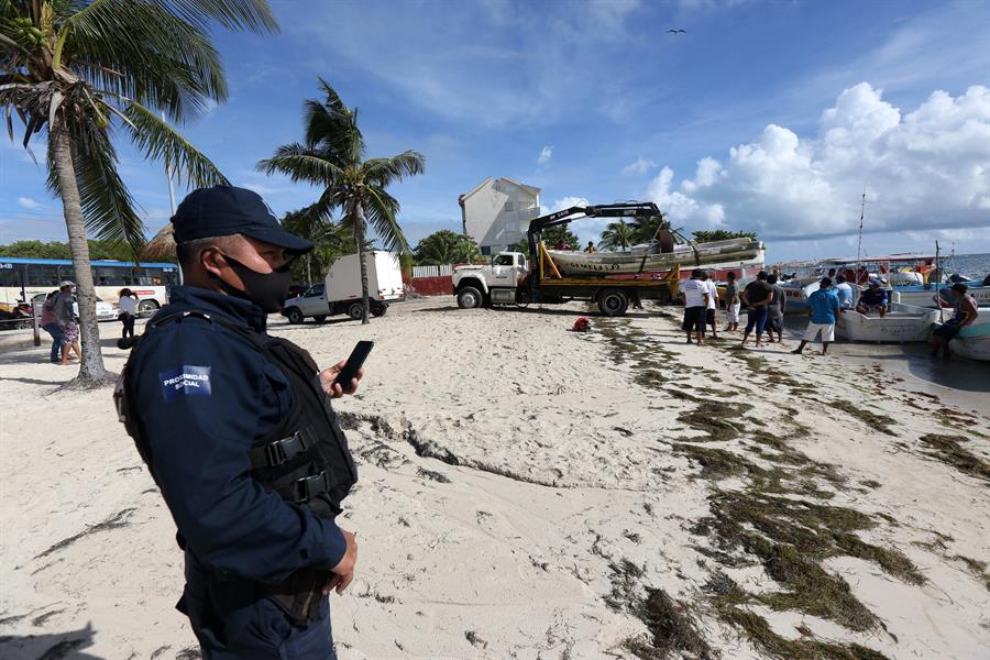 Delta tocó tierra en México como huracán categoría 2