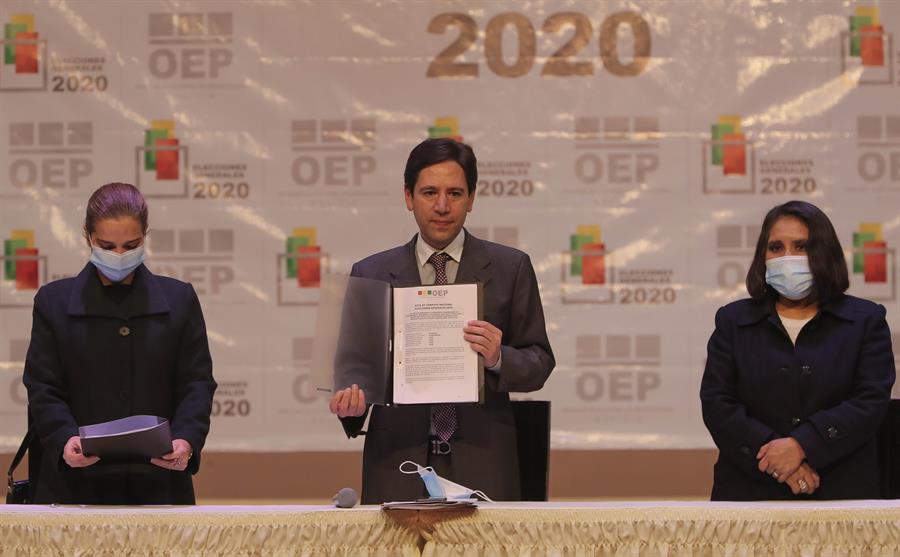 Investidura de presidente electo de Bolivia será el 8 de noviembre