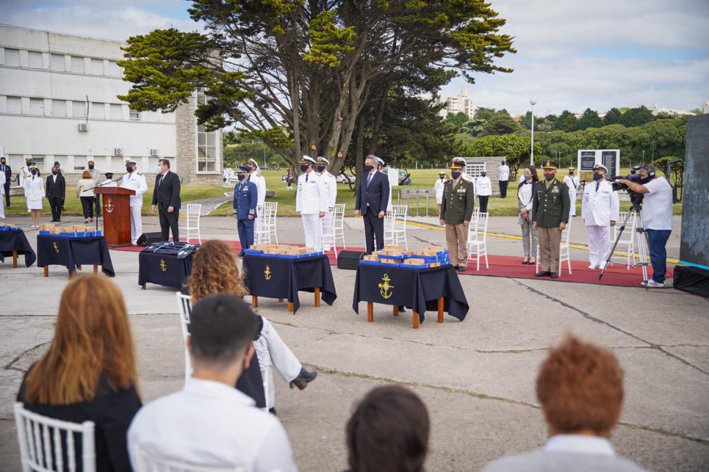 Autoridades argentinas homenajean a los fallecidos del submarino ARA San Juan a 3 años de su hundimiento