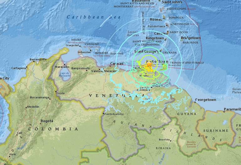 Un sismo de magnitud 4,0 en la escala Richter sacude el noroeste de Venezuela