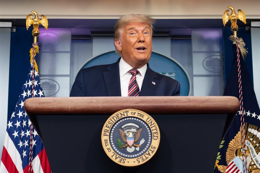"Nunca apuesten en mi contra": Trump advirtió que puede dar vuelta los resultados electorales