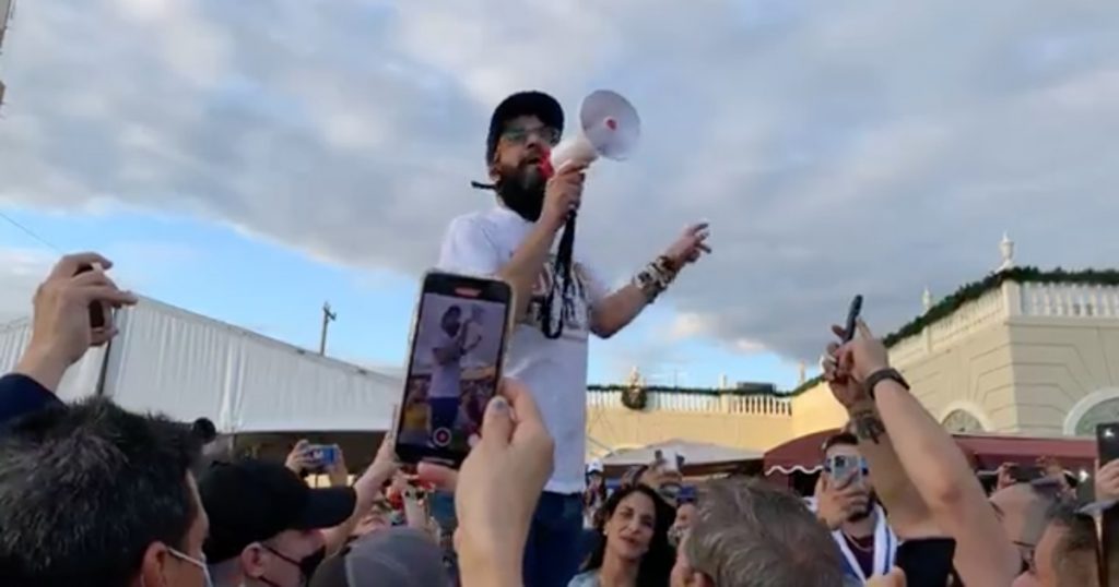 Exilio cubano se manifiesta en Miami en apoyo al Movimiento San Isidro