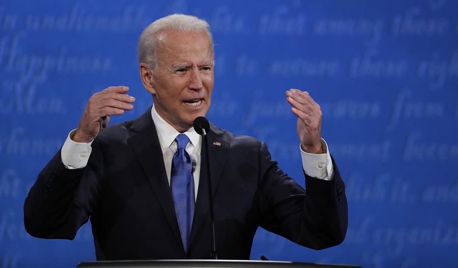 Así comenzó Joe Biden la jornada electoral