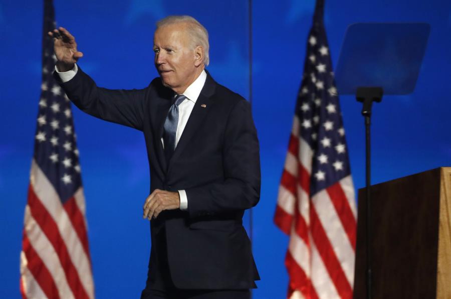 Joe Biden: "Creemos que seremos los ganadores"