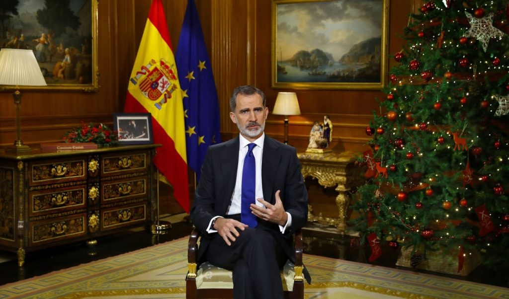 El mensaje de Navidad de Felipe VI provoca respuestas dispares