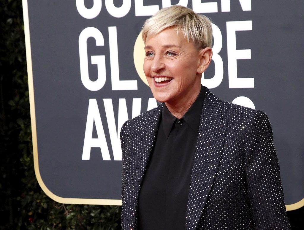 La comediante Ellen DeGeneres dio positivo por coronavirus