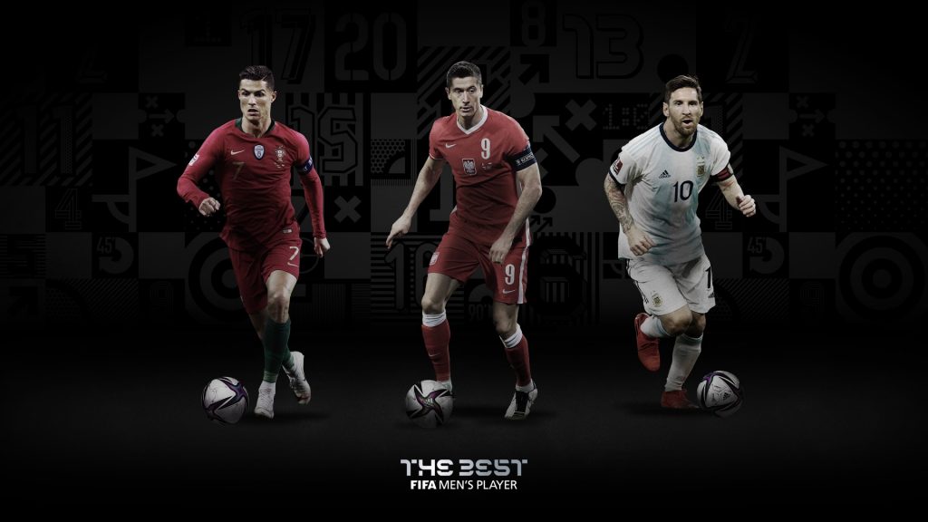 ¿Quién ganará? Ronaldo, Messi y Lesandowski finalistas al premio The Best
