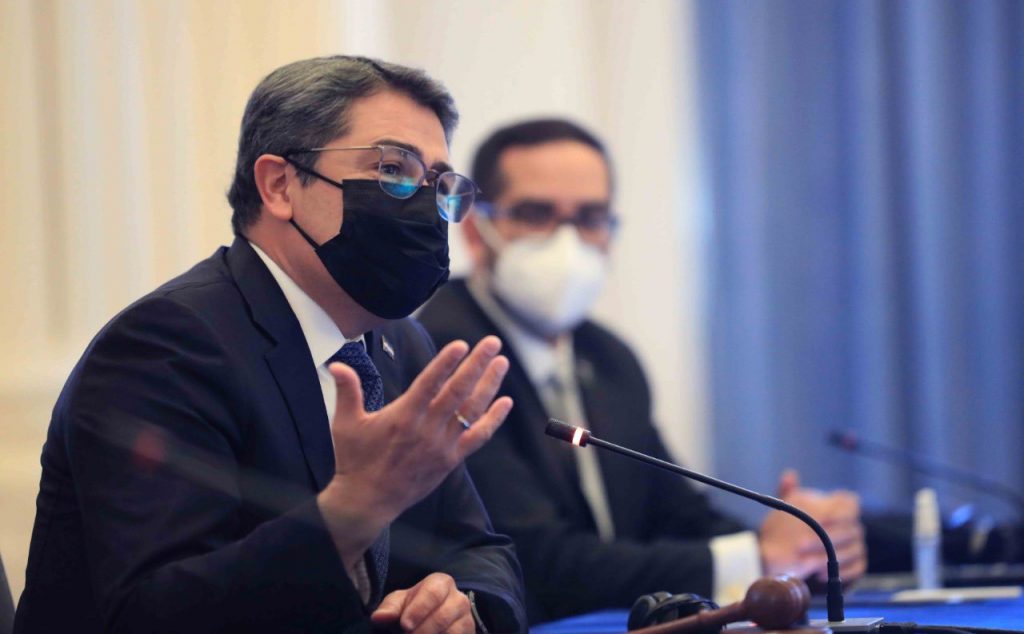 Lo que pidió el presidente de Honduras en su visita a Washington este jueves