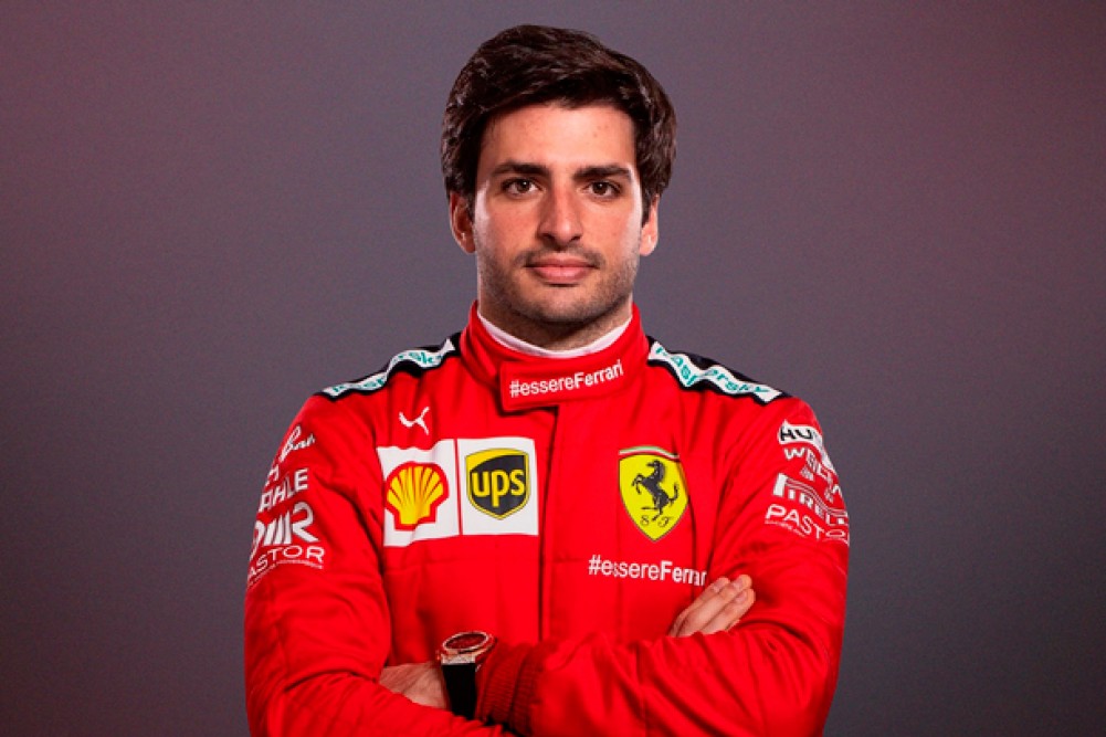 Así se sintió Carlos Sainz al ver por primera vez su monoplaza rojo de Ferrari