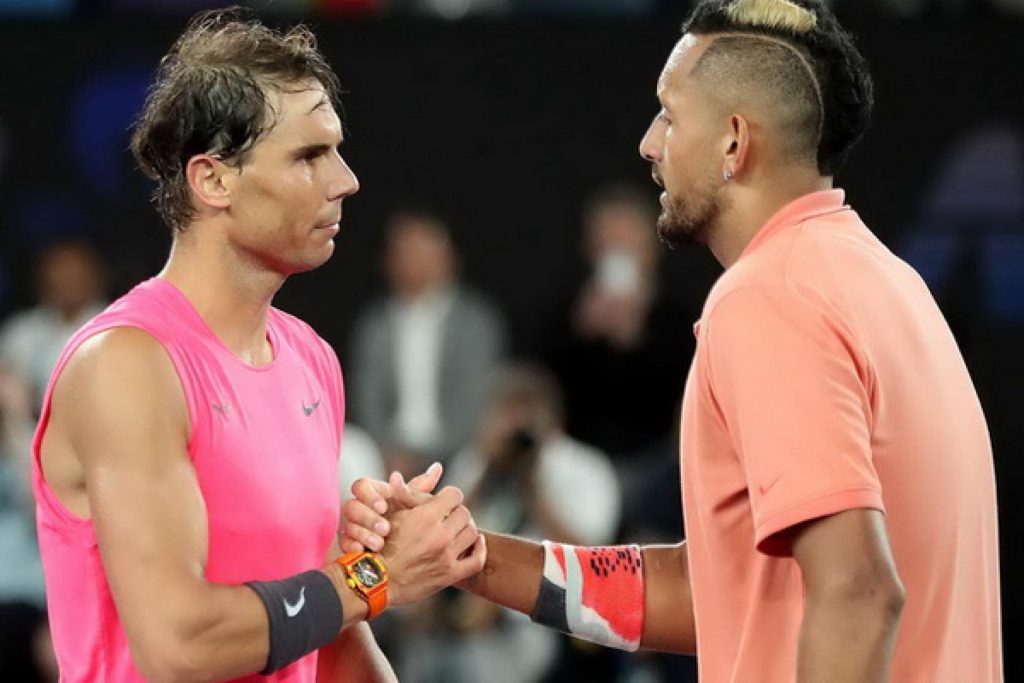 Conoce por qué Kyrgios dice que le encanta jugar con Nadal