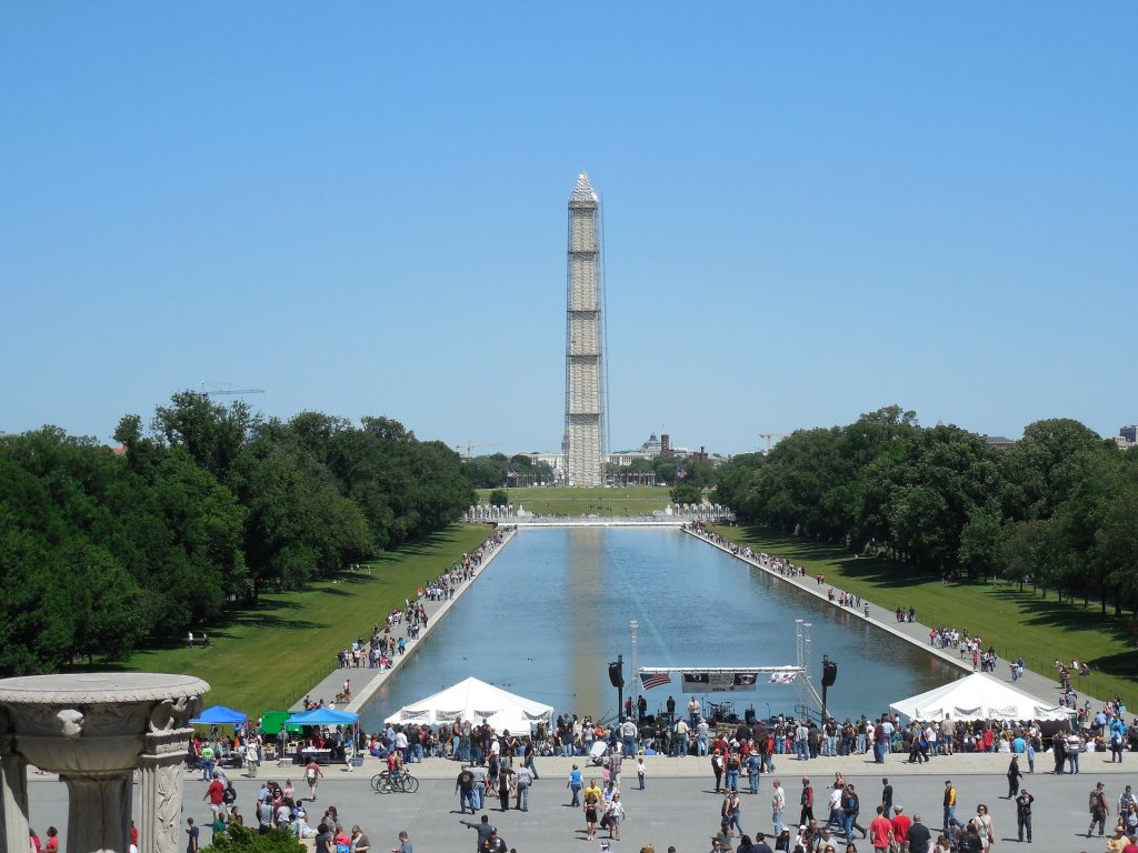 El National Mall en Washington estará cerrado para la investidura de Biden