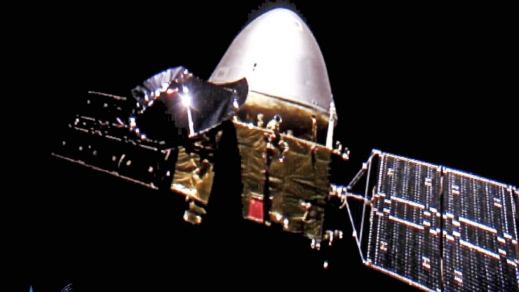 La sonda china Tianwen-1 entrará en la órbita de Marte en febrero