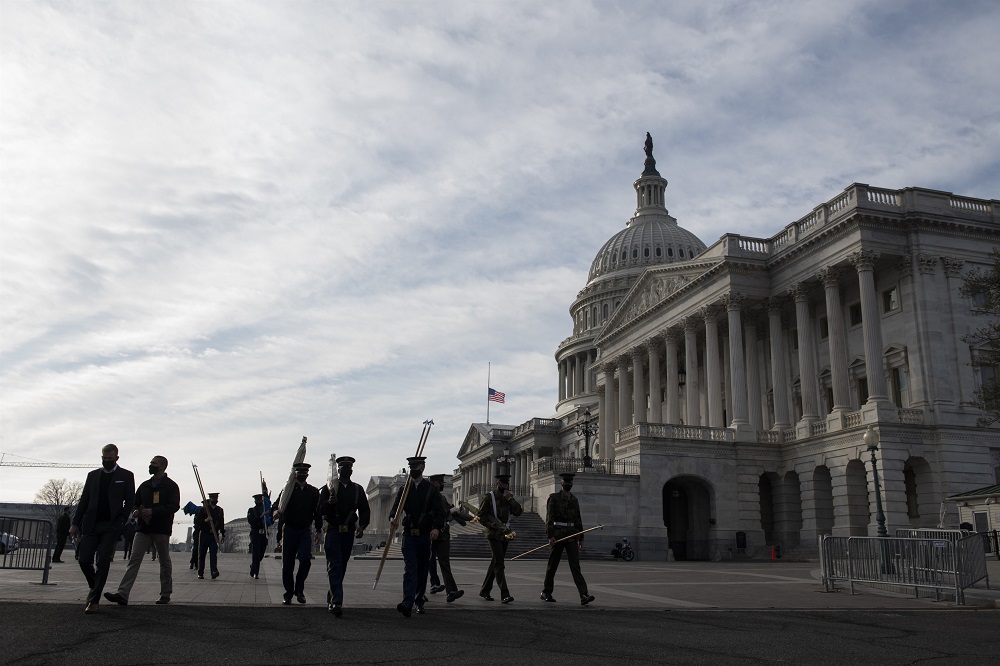 Washington se blinda para la investidura de Biden