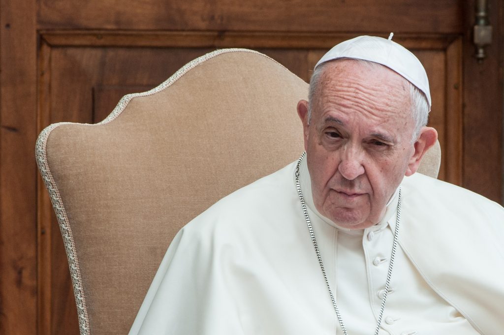El papa llamó a proteger los valores democráticos en EEUU