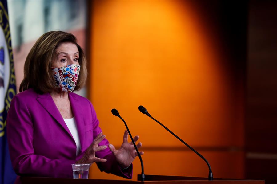 Pelosi pide imputación de Trump: "es trastornado y peligroso"
