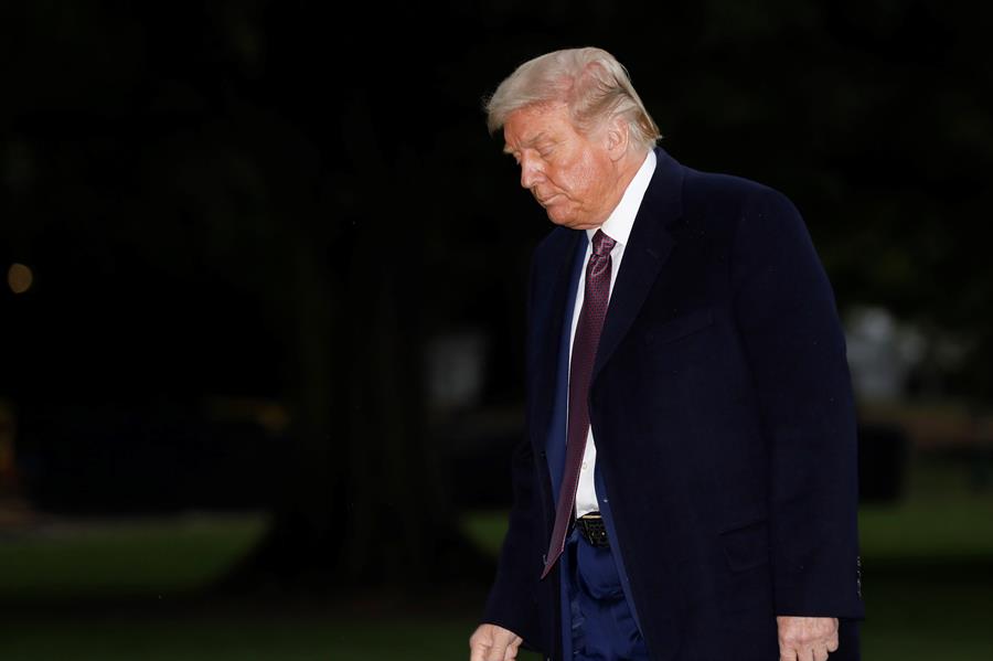 Revelan detalles de cómo era el estado de salud de Trump cuando enfermó de COVID-19