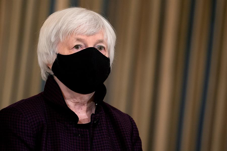 Pleno empleo en 2022: la expectativa de Janet Yellen de aprobarse el paquete de estímulo