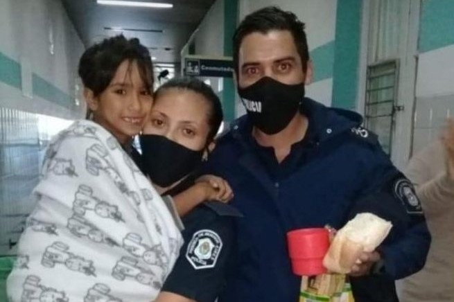 Encuentran con vida a Maia, la niña argentina que llevaba 3 días desaparecida