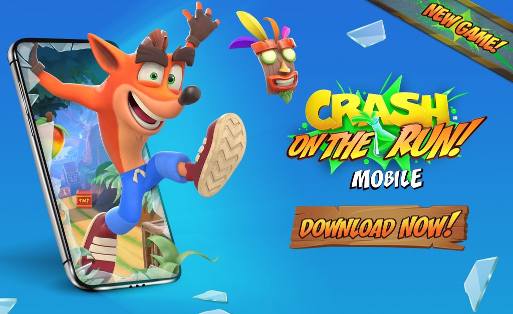 Crash Bandicoot On the Run! ya está disponible gratis en iOS y Android