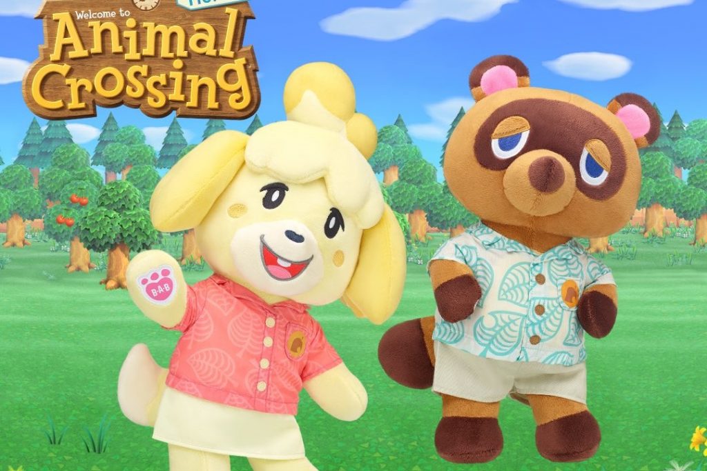 Animal Crossing y Build-A-Bear lanzan colaboración