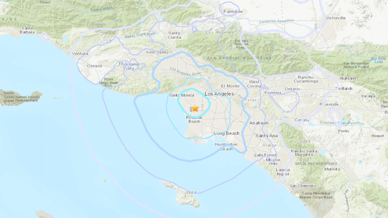 Sismo de magnitud 4 se registró en Los Ángeles sin causar daños